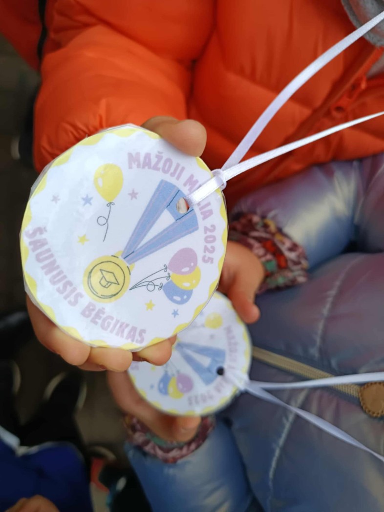 „Mažoji mylia 2025“ – judėjimo džiaugsmas „Lazdynėlyje“!